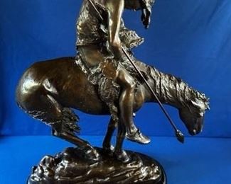 "End of the Trail" by James Earie Fraser 21" H x 16" L x 8" W