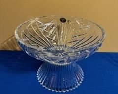 Crystal glass bowl centerpiece (Centa) 2 pieces