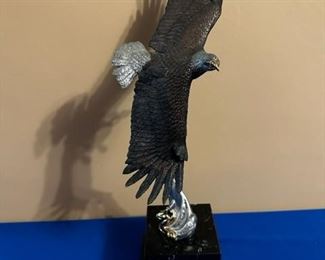 "High Spirit" by C. A. Pardell bronze with pewter sculpture