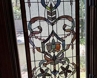 Stained glass panels