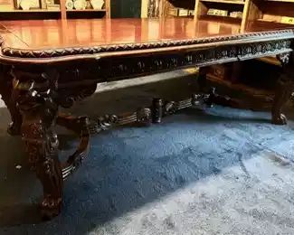 Executive desk approx. 80" x 43"