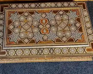 Extra large Moroccan mosiac box