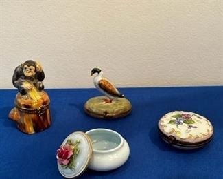 Limoges trinket boxes