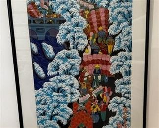 Chinese folk art painting 