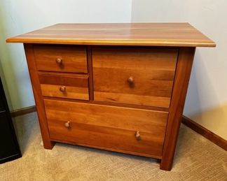 Room and Board file cabinet and printer stand