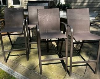 Outdoor barstools