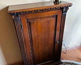 Tall medicine cabinet or narrow cabinet with shelves