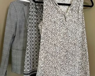 Women's clothing sizes 6-8, including Calvin Klein, Dana Buchman, Lucky, Banana Republic, North Face, Nautica, Tommy Hilfiger