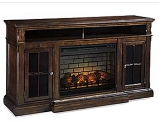 Ashley 72" TV Stand with Electric Fireplace
