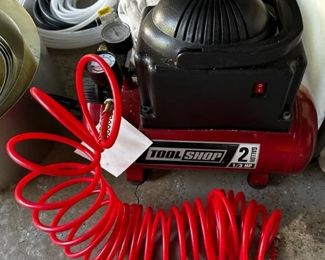 Tool Shope 2 gallon , 1/3 HP Compressor
