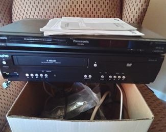 Sanyo DVD VCR recorder player