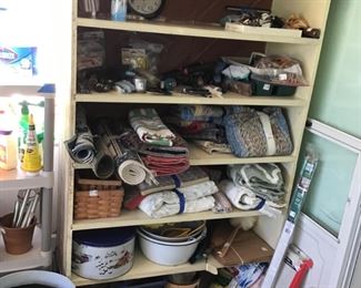 Primitive Wooden Shelving Unit - 2 available