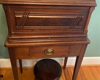 Silver box with drawer