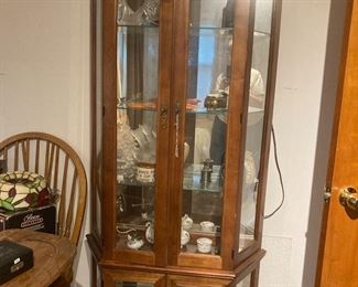 A nice curio cabinet for you to display all of your collections.
