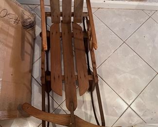 Antique sled