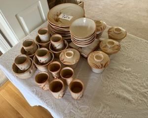 Large Japanese dish set