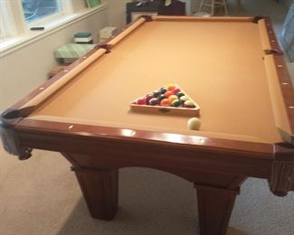Pool Table   - dimensions are 8ft x 4 ft