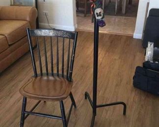 Elegant Entryway Set Coat Rack 68  with Umbrella and Repairable Chair 