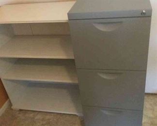 Fabulous Bookcase And File Cabinet 