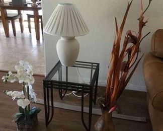 Table, Lamp And Decor 