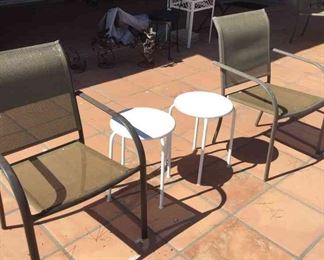 Two Chairs And 2 Tables 