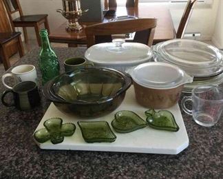 Useful And Collectible Kitchen Items PYREX, Hornsea England, Corningware