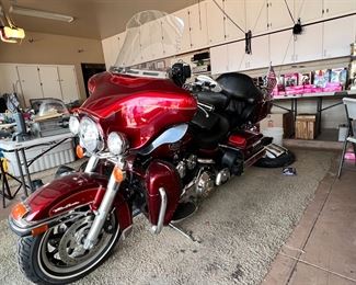 2008 Harley Davidson Ultra Classic Electra Glide FLHTCUI Motorcycle 