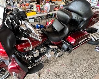 2008 Harley Davidson Ultra Classic Electra Glide FLHTCUI Motorcycle 