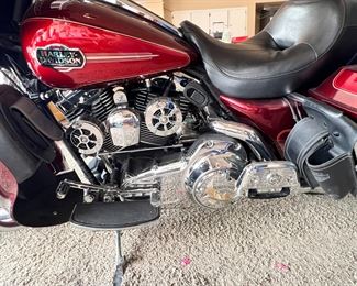 2008 Harley Davidson Ultra Classic Electra Glide FLHTCUI Motorcycle 