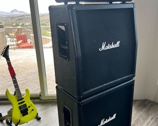 Marshall Full Stack MG100HDFX Head MG412A & MG412AB Cab Guitar Amp 