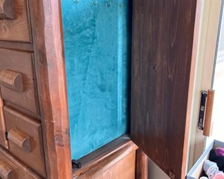 Large Double Ponderosa Pine Log Dresser Custom Made 