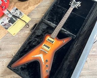 Dean MLX Tobacco Burst
 Electric Guitar with Case ML-X ML Series 