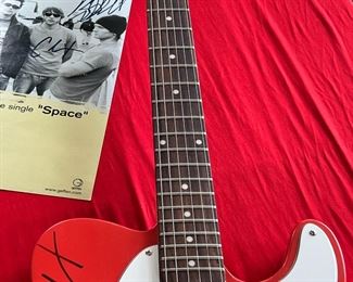 Signed Something Corporate&nbsp;Telecaster Style Electric Guitar No Case SoCo