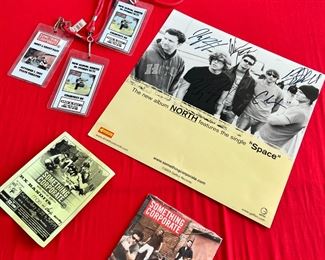 Signed Something Corporate&nbsp;Telecaster Style Electric Guitar No Case SoCo