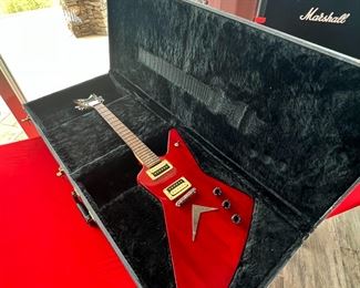 Dean ZX Cherry Red Electric Guitar with Case Z-X Z Series 