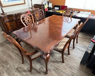 Stanley Dining Table & 6 Chairs