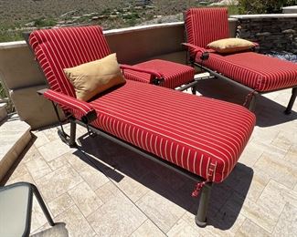 Arizona Iron Furniture Patio Chaise Lounge Chair #2