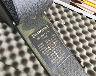 Signed Ted Nugent Browning Deerslayer DS6A Compound Bow