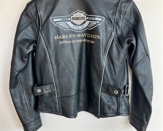 Harley Davidson 100th anniversary Women's leather jacket