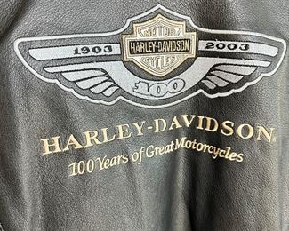 Harley Davidson 100th anniversary Women's leather jacket