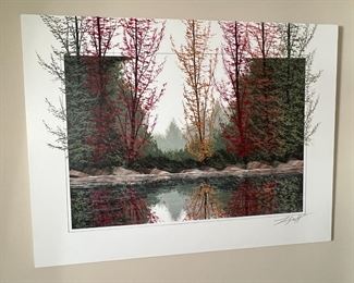 Original Art Autumn Landscape Painting GAULT