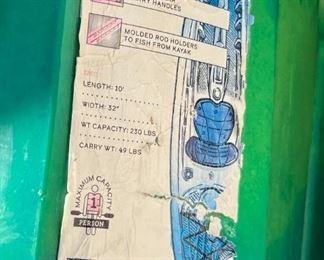 Field & Stream AXE ELITE Kayak #1 Sit on Top