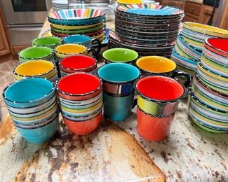 57pc Certified International Dinnerware Set