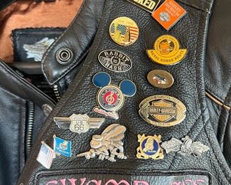 Harley Davidson 1903-2008 Leather Jacket Ladies  