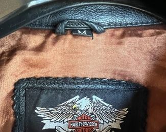 Harley Davidson 1903-2008 Leather Jacket Ladies  
