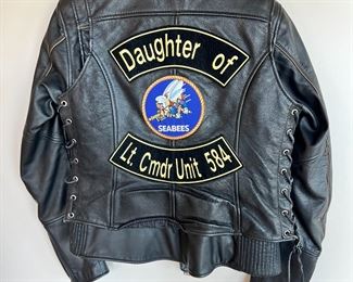 Harley Davidson 1903-2008 Leather Jacket Ladies  