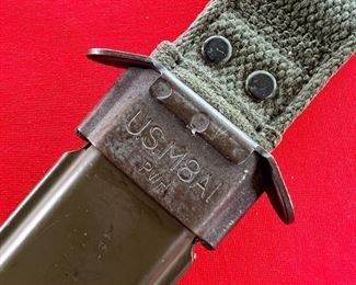 US M6 Bayonet MILPAR W/ U.S.M8A1 SCABBARD