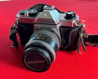 Pentax K1000 35mm SLR Camera with 35-80mm Lens