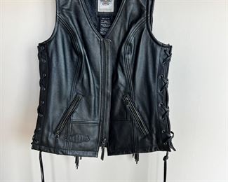 Harley Davidson Ladies Vest Boone Fringed&nbsp;
