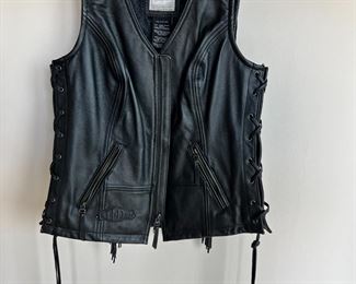 Harley Davidson Ladies Vest Boone Fringed&nbsp;
